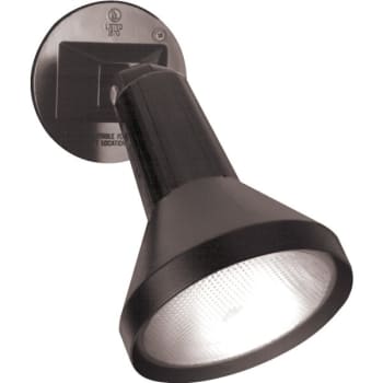 Image for Satco® Nuvo Black One-Light 8 Exterior Par38 Flood Light With Adjustable Swivel from HD Supply