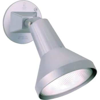 Image for Satco® Nuvo Gray One-Light 8 Exterior Par38 Flood Light With Adjustable Swivel from HD Supply