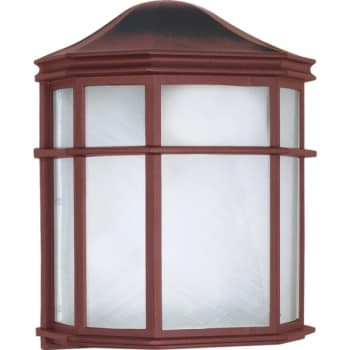 Image for Satco® Nuvo 7.75 X 9.75 In. 1-Light Hanging Outdoor Lantern (Old Bronze) from HD Supply