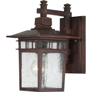 Image for Satco® Nuvo 7 X 11.75 In. 1-Light Outdoor Lantern (Rustic Bronze) from HD Supply