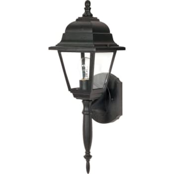 Image for Satco® Nuvo Briton 6 X 18 In. 1-Light Outdoor Lantern (Textured Black) from HD Supply