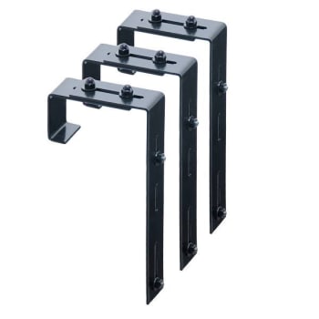 Image for Mayne Adjustable Deck Rail Bracket 3-Pack from HD Supply