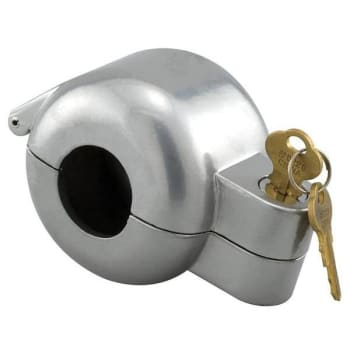 Image for Diecast Construction Painted Keyed Alike Door Knob Lock-Out Device (Gray) from HD Supply