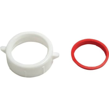 Oatey 1-1/4 in. Sink Drain Pipe Plastic Slip-Joint Nut w/ Rubber Reducing Washers