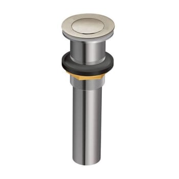 Image for Moen Pop-Up Drain No Overflow Brushed Nickel from HD Supply