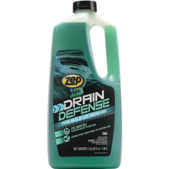 Image for Zep 64 Oz. Drain Defense Liquid Pipe Build Up Remover (8-Pack) from HD Supply