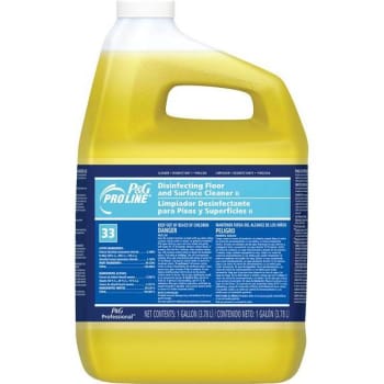 Image for Proline 1 Gal. #33 Disinfecting Floor And Multi-Surface Cleaner (4-Case) from HD Supply