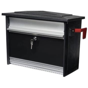 Image for Gibraltar Mailboxes Black Mailsafe Security Mailbox from HD Supply