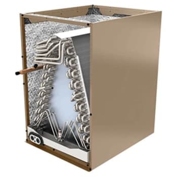 Johnson Controls 21.0 In. Cabinet Width 4 Ton Upflow Or Downflow Full Case Coil