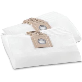 Image for Karcher Bvl 5/1 Paper Filtering Bag (10-Pack) from HD Supply