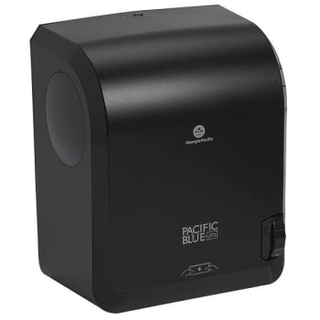Image for Pacific Blue Ultra 12.9 In. X 9.3 In. X 16.7 In. Mechanical Paper Towel Dispenser (Black) from HD Supply