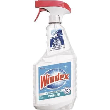 Windex 23 Fl. Oz. Vinegar Glass Cleaner, Case Of 8