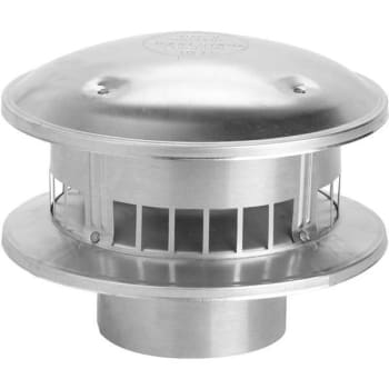 Image for Selkirk 5 In. Steel Round Gas Vent Top from HD Supply