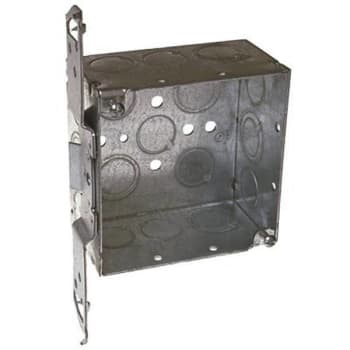 Image for Raco 4 In. Square Box With Nine 1/2 In. Ko' And Five Tko' Ts Bracket Flush from HD Supply