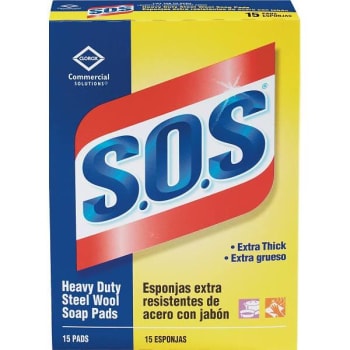 Image for Sos Steel Wool Soap Pads (12-Case) from HD Supply