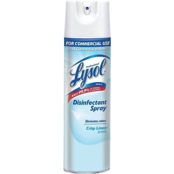 Professional Lysol Brand 19 Oz. Crisp Linen Disinfectant Spray (12-Case)