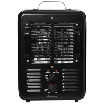 Image for Visionair 15 In. 1500/1300w Milkhouse Heater With 2 Prong Power Cord from HD Supply