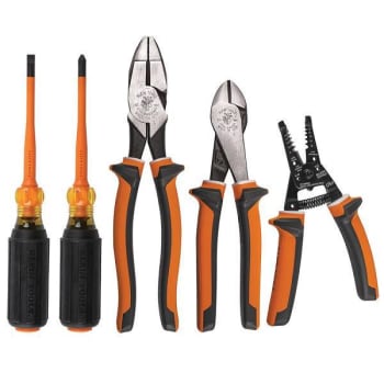 Image for Klein Tools 1000v Insulated Tool Kit, 5-Piece from HD Supply