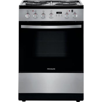 Image for Frigidaire 24" Electric Front Control Freestanding Range Oven Stainless Steel from HD Supply