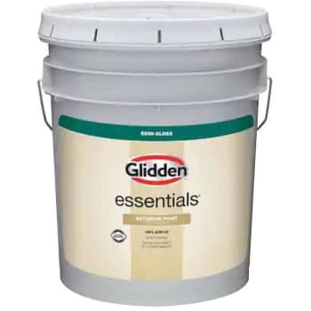 Image for Glidden Essentials Paint, Semi-Gloss, S7653s - White from HD Supply