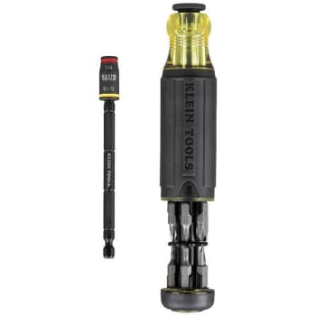 Image for Klein Tools 14-In-1 Hvac Adjustable Length Impact Screwdriver With Flip Socket from HD Supply