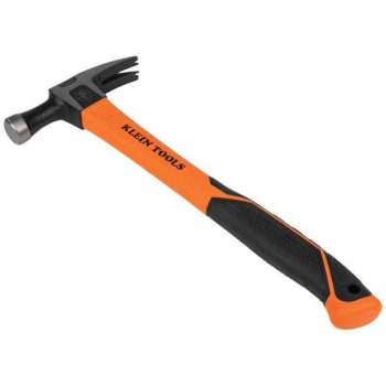 Klein Tools Straight-Claw Hammer, 18-Ounce, 15"