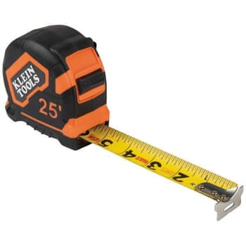 Image for Klein Tools Tape Measure, Non-Magnetic, Single Hook, 25' from HD Supply