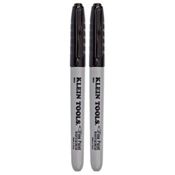 Image for Klein Tools Fine Point Permanent Markers, 2-Pack from HD Supply