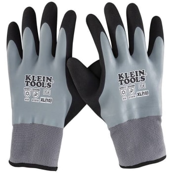 Image for Klein Tools Thermal Dipped Gloves, Extra Large from HD Supply