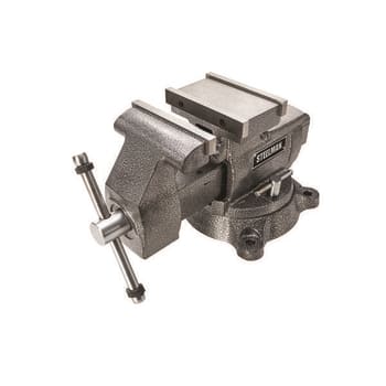 Steelman 5-1/2” Reversible Bench Vise With 360° Swivel Base 60888