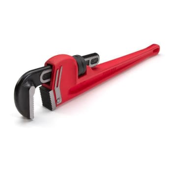 Image for Steelman 24-Inch Heavy-Duty Cast Iron Straight Handle Pipe Wrench 60880 from HD Supply
