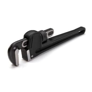 Image for Steelman 14-Inch Heavy-Duty Cast Aluminum Straight Handle Pipe Wrench 60877 from HD Supply