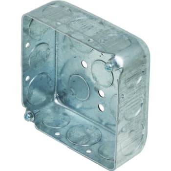 Image for Hubbell 4 in Square 1-1/2 in Deep Steel Electrical Box from HD Supply