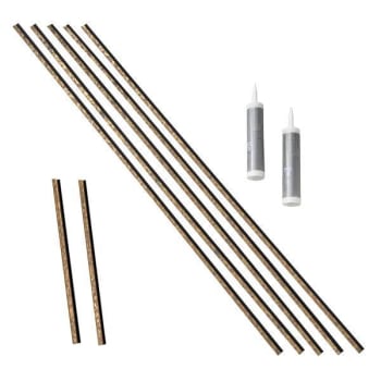 Image for Fasade Backsplash Accessory Kit, Cracked Copper from HD Supply