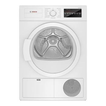 Image for Bosch 300 Series 4 Cf White Stackable Electric Ventless Condensate Compact Dryer from HD Supply