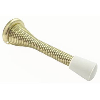 Image for 3 In Commercial Flexible Spring Door Stop (50-Pack) (Brass) from HD Supply