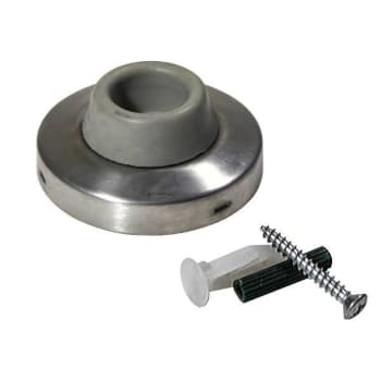 2-1/2 In Concave Wall Door Stop (5-Pack) (Stainless Steel)