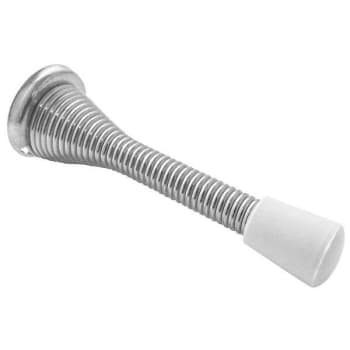 3 In Commercial Spring Door Stop (50-Pack) (Chrome)