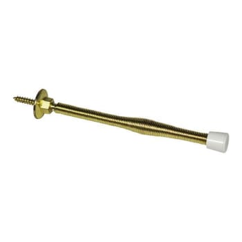 Image for 4 In Commercial Flexible Spring Door Stop (50-Pack) (Brass) from HD Supply