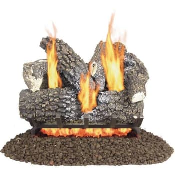 Pleasant Hearth Arlington Ash 18 In. Vented Gas Log Set