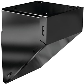Image for PEAK Black Aluminum Deck Railing Mid/End/Stair Fascia Mount Bracket from HD Supply