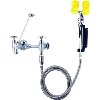 Image for Speakman Chrome Plated Service Sink Faucet And Eyewash With Dual Spray Outlets from HD Supply