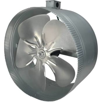 Image for Inductor 16 In. 4-Pole Line Duct Fan With Electrical Box from HD Supply