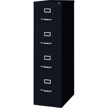 Image for Hirsh 15 " W Black 4-Drawer Lateral File Cabinet from HD Supply