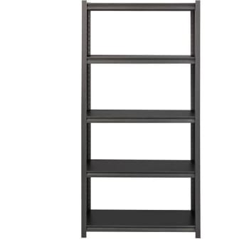 Image for Iron Horse Gray/Black Riveted Steel Shelving 5-Shelf Unit 36 W X 72 H X 18 D from HD Supply