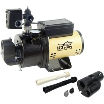 Image for K2 3/4 HP 20 GPM Diagnostic Convertible Jet Pump from HD Supply