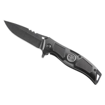 Image for Klein Tools Electrician’s Bearing-Assisted Open Pocket Knife from HD Supply
