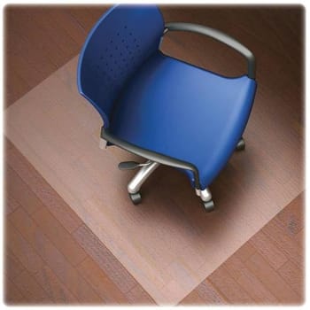 Lorell 45 In. X 53 In. Vinyl Non-Studded Chair Mat