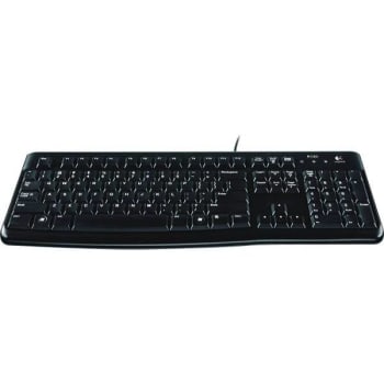 Image for Logitech Slim Corded USB Keyboard from HD Supply