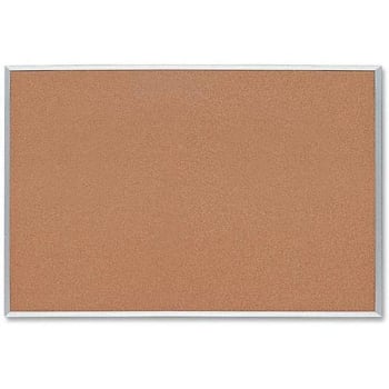 Sparco 24 In. X 36 In. Bulletin Board W/ Warp-Resistant Surface (Brown)
